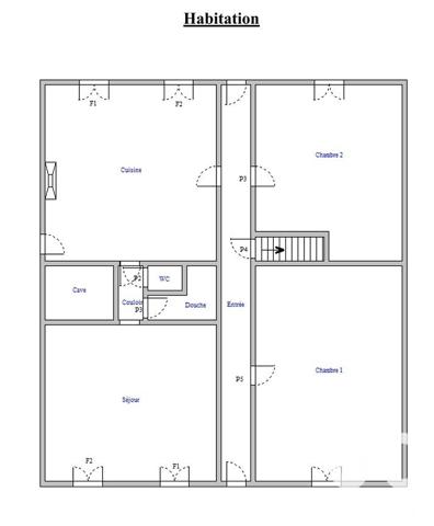 Ferme 4 pièces de 118 m² à Attigny (08130)