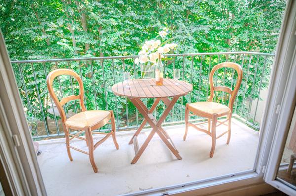 Rare : 4 pièces lumineux avec balcon, vue sur jardin et studio indépendant.