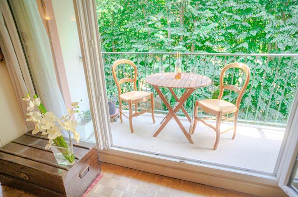 Rare : 4 pièces lumineux avec balcon, vue sur jardin et studio indépendant.