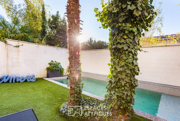 Maison de charme avec piscine à Côte Pavée