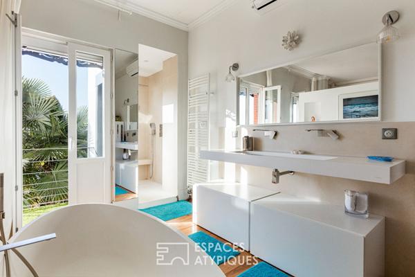 Maison de charme avec piscine à Côte Pavée