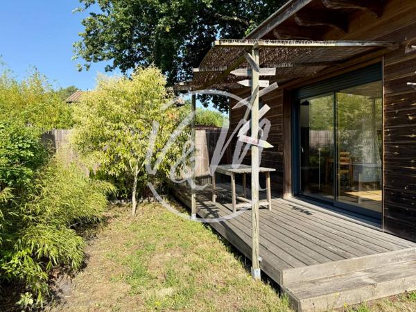 EXCLUSIVITE! A vendre maison T2 LEGE bourg- Maison récente avec jardin à vendre à Lège-Cap-Ferret à proximité des plages océanes et du Bassin d'Arcachon LEGE bourg