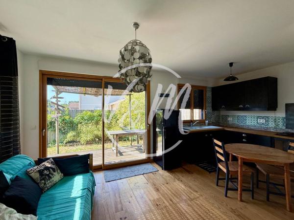 EXCLUSIVITE! A vendre maison T2 LEGE bourg- Maison récente avec jardin à vendre à Lège-Cap-Ferret à proximité des plages océanes et du Bassin d'Arcachon LEGE bourg