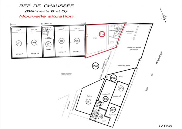 3%.COM - EXCLUSIVITÉ à LAMPERTHEIM, F3 en duplex de 65m², 1 grand garage. Lampertheim (67450)