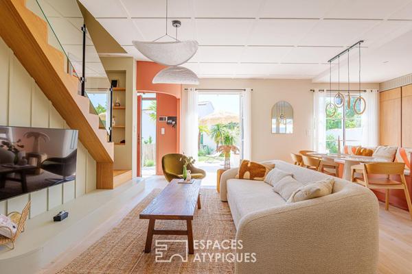 Signature contemporaine proche des plages
