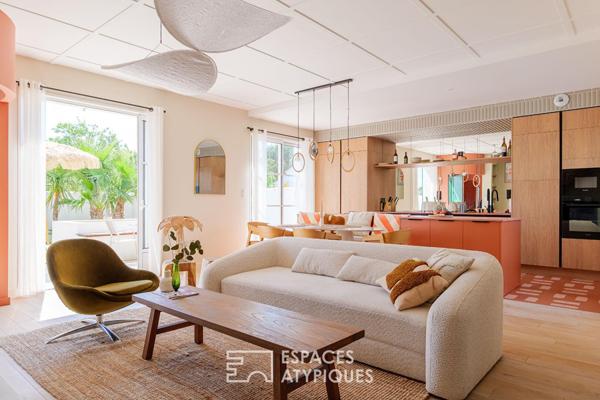 Signature contemporaine proche des plages