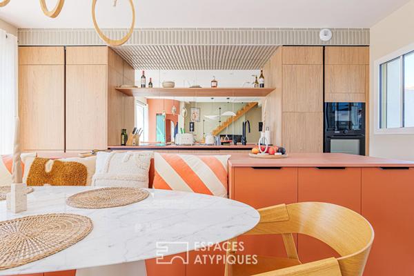 Signature contemporaine proche des plages