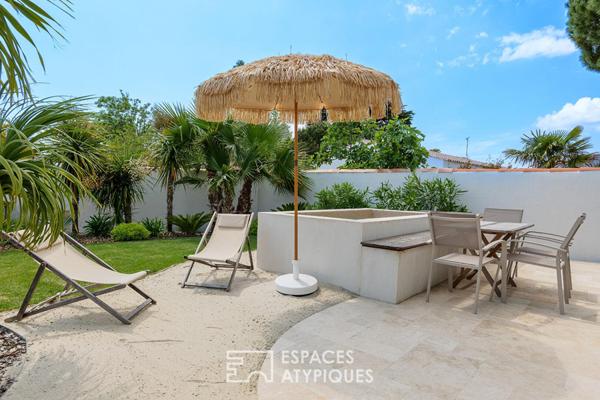 Signature contemporaine proche des plages