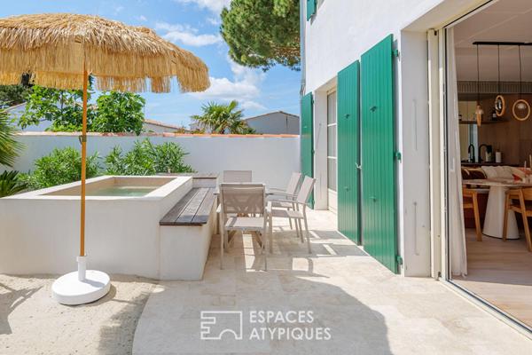 Signature contemporaine proche des plages