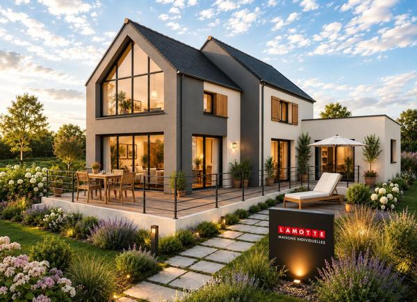 Terrain + Maison à vendre 5 pièces - 200 m²