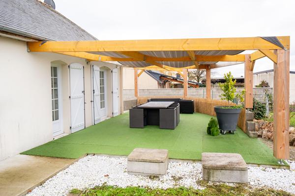 Pavillon 3 chambres lumineux avec vue sur les vignes - ÉPIEDS, proche Saumur
