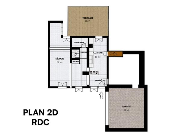 Maison 7 pièces - 140 m² Exclusivité efficity