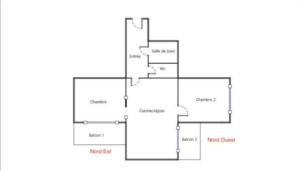 Appartement T3 au coeur de l'aiguillon avec ascenseur et place de parking privative