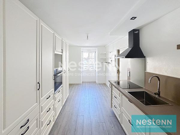 Vente d'un appartement de 3 pièces dans le centre ville de Lamballe