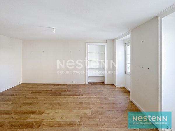 Vente d'un appartement de 3 pièces dans le centre ville de Lamballe