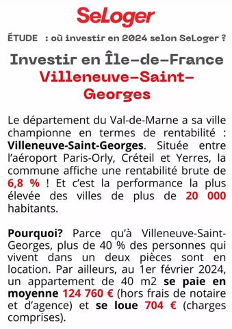Vente Immeuble 5 pièces 120 m2 à Villeneuve-Saint-Georges