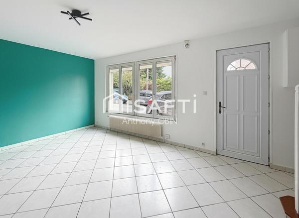 Maison de ville, cave et jardin