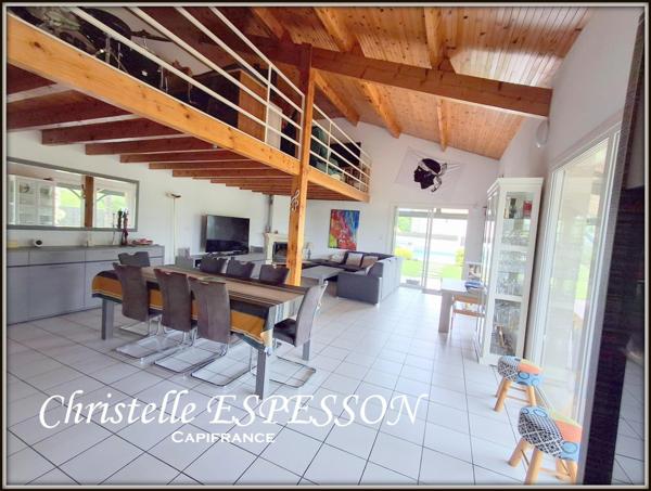 MAISON A VENDRE 7 PIECES 180 M2 AVEC UN GITE 35 M2 ET PISCINE SUR CASTELJALOUX (47)