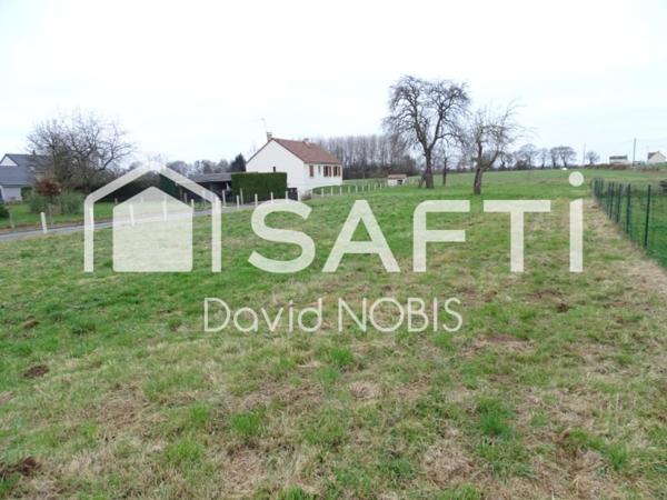 Terrain viabilisé 1000m²