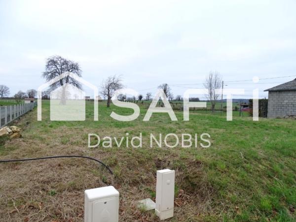 Terrain viabilisé 1000m²
