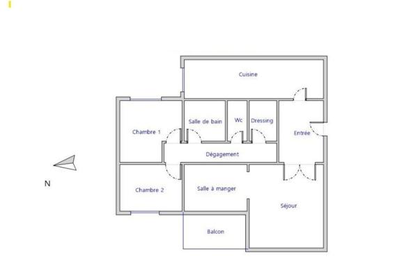 Appartement à vendre    3 pièces • 79,31 m2 Lyon 5