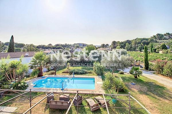 À VENDRE DRAGUIGNAN Maison 5 chambres, 168 m² sur 1500 m² de terrain avec Piscine