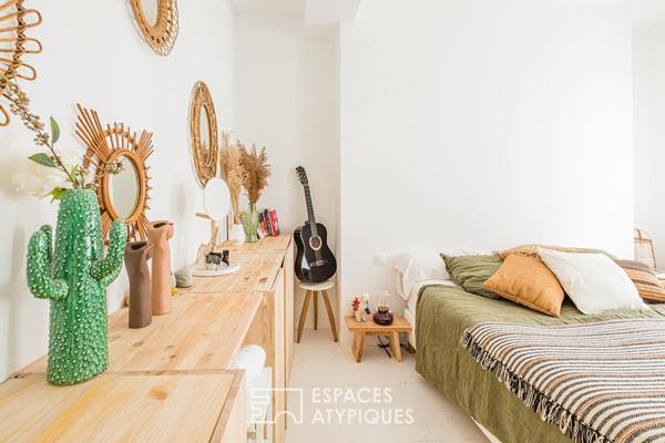 Maison cosy chic avec terrasse au Palais Gallien