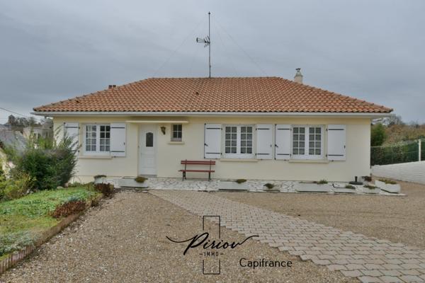 Pavillon 113 M², plain pied, 4 chambres, 1700 m² de terrain clos