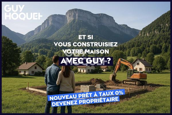 Terrain constructible plat viabilisé de 508 m² éligible au prêt à taux zéro (PTZ) LOT 7