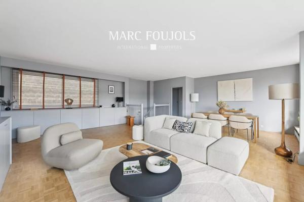 Paris XVI Muette Auteuil : Duplex 4 chambres – Terrasses – Parking