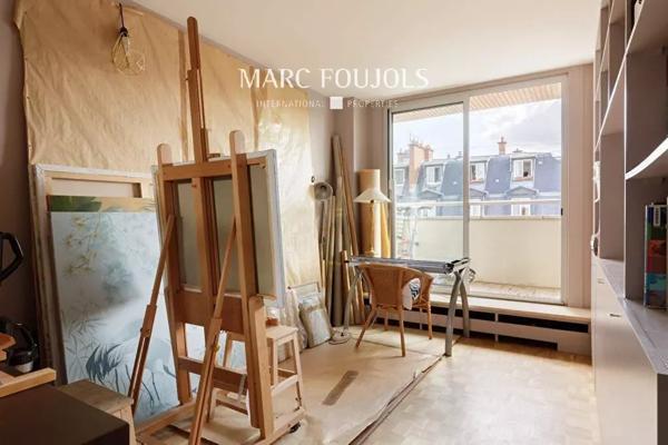 Paris XVI Muette Auteuil : Duplex 4 chambres – Terrasses – Parking