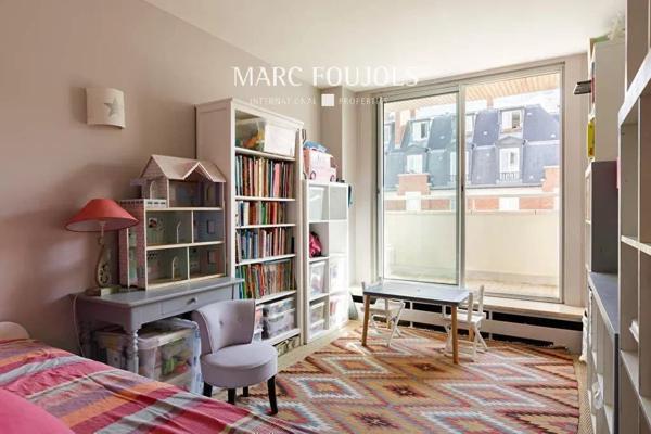 Paris XVI Muette Auteuil : Duplex 4 chambres – Terrasses – Parking