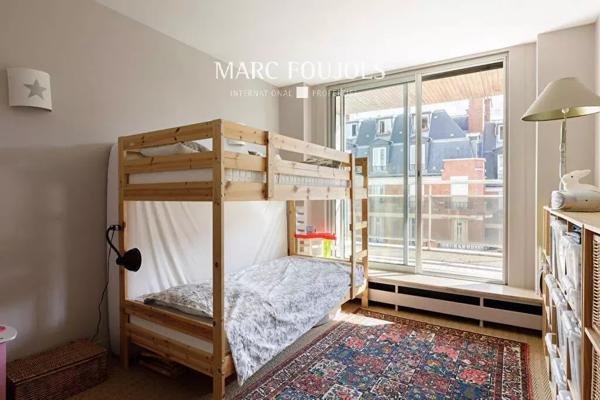 Paris XVI Muette Auteuil : Duplex 4 chambres – Terrasses – Parking