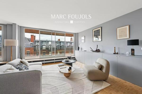 Paris XVI Muette Auteuil : Duplex 4 chambres – Terrasses – Parking