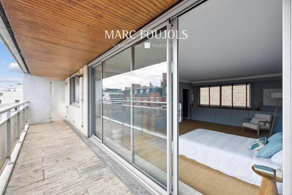 Paris XVI Muette Auteuil : Duplex 4 chambres – Terrasses – Parking