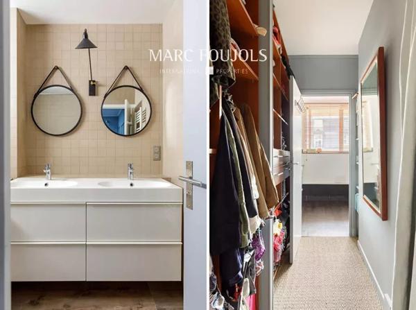 Paris XVI Muette Auteuil : Duplex 4 chambres – Terrasses – Parking