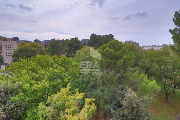 Appartement Marseille 4 pièce(s) 62.88 m2 - LUMINEUX EXPO SUD TRAVERSANT FORT POTENTIEL BALCON CAVE  ROMAIN ROLLAND ST TRONCCALME