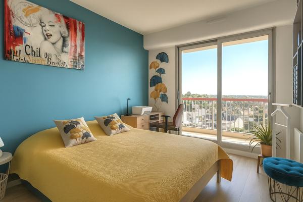 Appartement 3 pièces – 80 m² environ à Pornichet (ref : 78361P)
