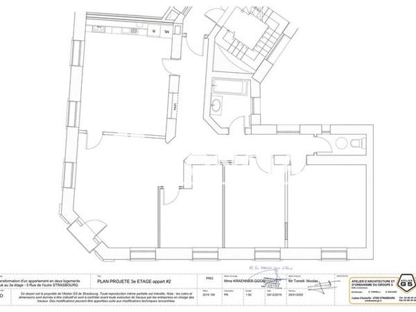 Location Appartement 5 pièces 97.93 m² - 5 RUE DE L'OUTRE Strasbourg 67000