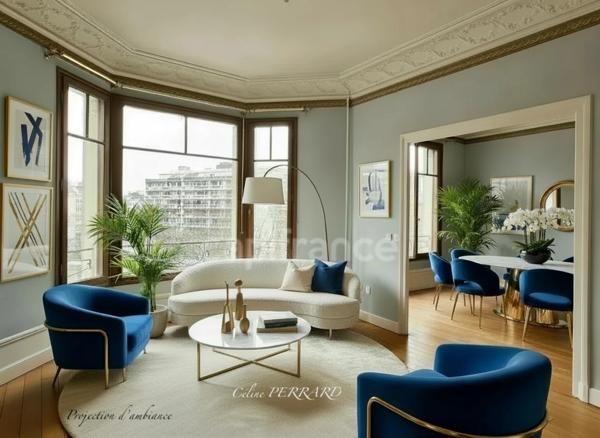 Dpt Haute Savoie (74), à vendre ANNECY centre, appartement T3 traversant de 86 m²