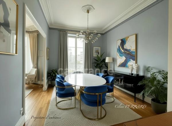 Dpt Haute Savoie (74), à vendre ANNECY centre, appartement T3 traversant de 86 m²