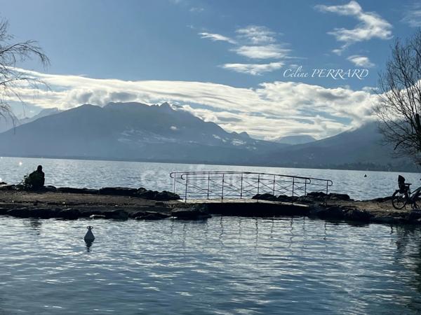 Dpt Haute Savoie (74), à vendre ANNECY centre, appartement T3 traversant de 86 m²