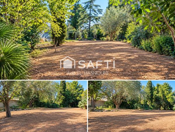 TERRAIN CONSTRUCTIBLE 691 M² LIBRE CONSTRUCTEUR – UN CADRE EXCEPTIONNEL POUR VOTRE PROJET