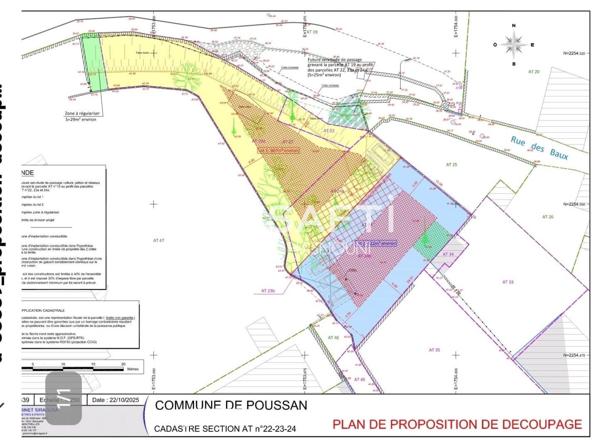TERRAIN CONSTRUCTIBLE 691 M² LIBRE CONSTRUCTEUR – UN CADRE EXCEPTIONNEL POUR VOTRE PROJET