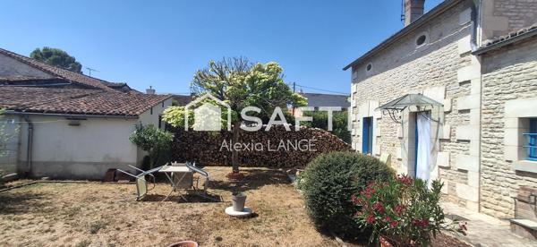 Maison de charme avec jardin clos