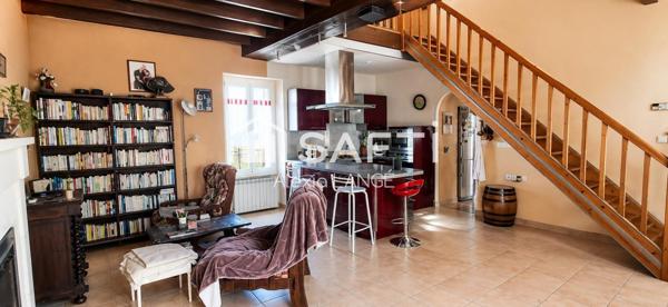Maison de charme avec jardin clos