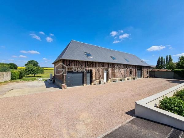 Investissez au NEUBOURG !

A 5 min à pied de la rue de la République,
Un morceau d'histoire entièrement rénovée, entre le coeur de ville et la nature, à 5 min à pied des écoles, des commerces, de la mairie et avec une vue dégagée sur les champs et les chevaux ! Bienvenue dans cette longère EXCEPTIONNELLE de 330m² habitable édifiée en 1870 sans travaux avec un DPE B sur sa parcelle de 799m². A 1h de Deauville !

LES ATOUTS DU BIEN
• Pièce de vie 85m²
• On vit de plain pied
• Isolation neuve avec chauffage pompe à chaleur
• Vue incroyable, coucher de soleil sur la terrasse, chevaux
• Cadre de vie hors normes
• Volumes RARES
• Possibilité de stationner 10 véhicules
• Aucun travaux à prévoir
• Surface utile 350m²
• Terrasse SUD OUEST 155m²
• Non mitoyen
• Au calme

AGENCEMENT
Au rez-de-chaussée
• Entrée cathédrale avec placard (HSP 3,10m)
• Salle à manger
• Cuisine aménagée Mobalpa
• Arrière cuisine avec cellier et chaufferie
• Salon
• Suite parentale (13,5m²) avec dressing (6m²) et salle de bains avec WC (8m²)
• Chambre avec dressing (13m²)
• Bureau (11m²)
• WC avec lave-main
• Buanderie
• Garage (20m²)
• Cave

A l'étage
• Salle de jeux (52m²)
• Salle TV (10m²)
• 4 chambres avec placard ou dressing (15/16/24/26m²)
• Salle d'eau avec WC (6m²)
• Salle de bains (7,5m²)
• WC

INFORMATIONS TECHNIQUES
• Double vitrage ALU
• Volets roulant électrique
• Chauffage pompe à chaleur
• Isolation intérieure complète

INFORMATIONS FINANCIERES
• DPE B excellent score
• Taxe foncière 3550 €

UN BIEN D'EXCEPTION dans une ville agréable et en essor !

Une visite s'impose !

Ludovic MOREL
Votre Partenaire Immobilier
Depuis 2010

•••