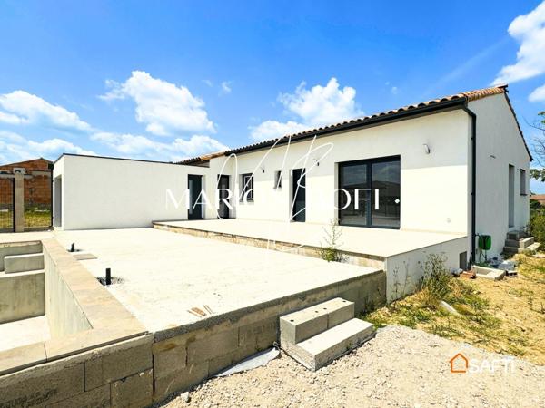 Maison 5 pièces de 112 m2 sur 520m2 de terrain avec piscine