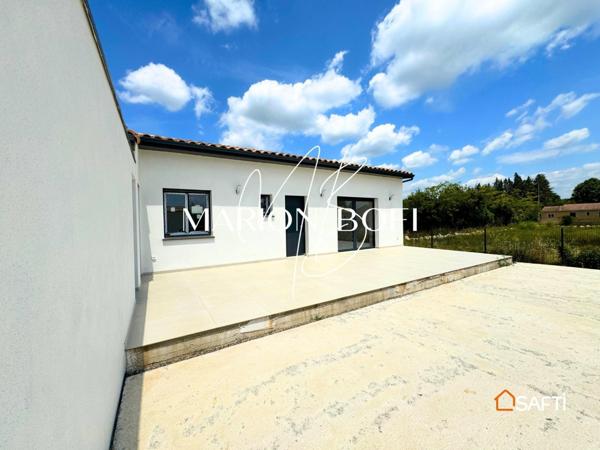 Maison 5 pièces de 112 m2 sur 520m2 de terrain avec piscine