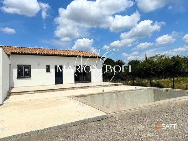 Maison 5 pièces de 112 m2 sur 520m2 de terrain avec piscine